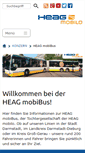 Mobile Screenshot of heagmobibus.de